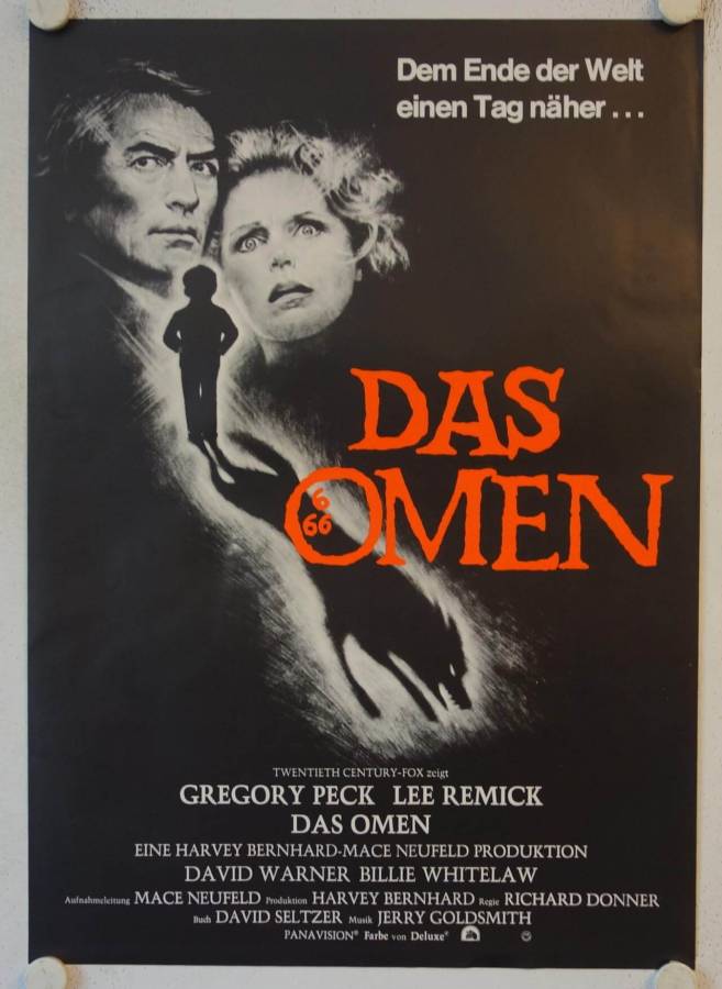 Das Omen originales deutsches Filmplakat